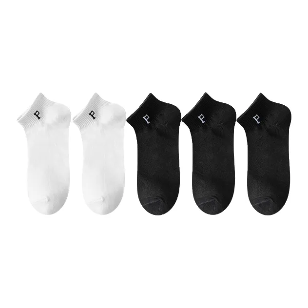 Lan Miao Ankle Socks Men's 5 Pack-2