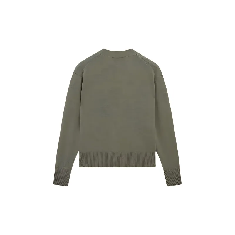 Massimo Dutti Cashmere Sweater Women's Green-1