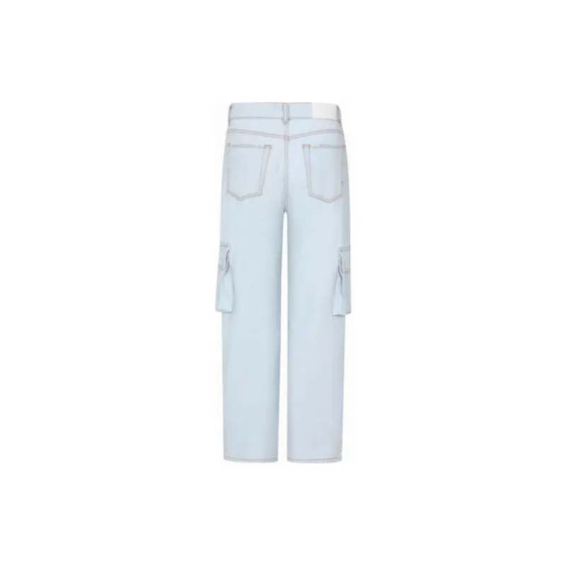 PINKO SS24 Jeans Women's Light Blue-1