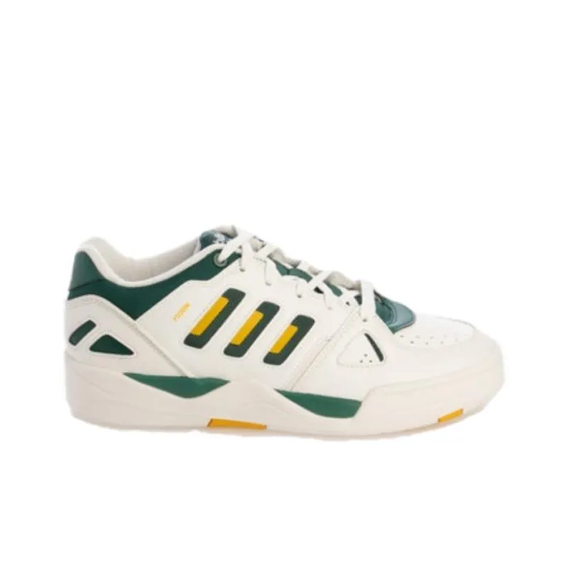 Midcity Adidas Low 'White Collegiate Green Yellow'-1
