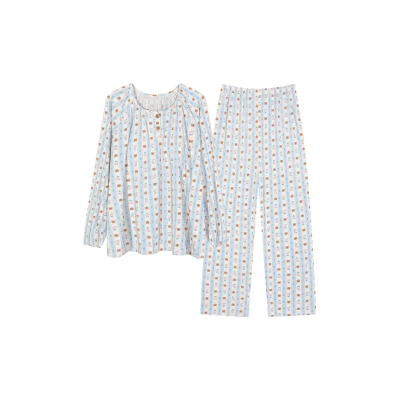 Ta Yan Pajama Set Women's Light Blue-0