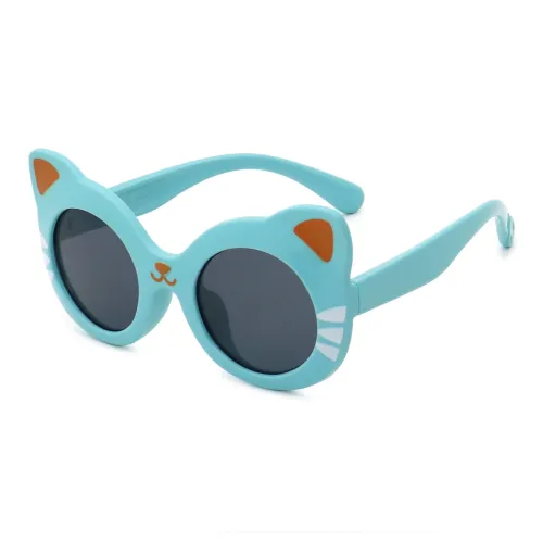 Pair Ponyo Round Sunglasses Kids' Blue