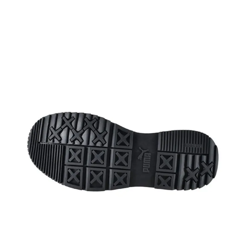 PUMA Tarrenz SB Anti-Slip Wear-Resistant High-Top Skateboard Shoes Men's Black-4