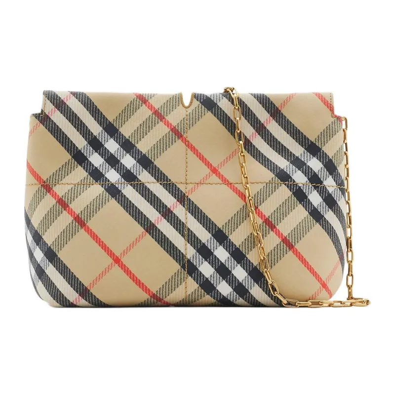Burberry Polyester One Shoulder Crossbody Clutches Regular Women's Sand-2