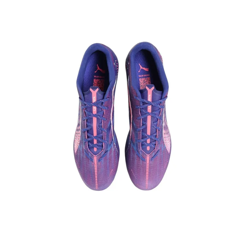 PUMA Ultra 5 Collection Soccer Shoes Men Low Top Amethyst Color-3