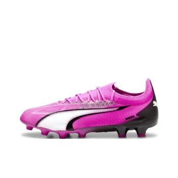 PUMA Ultra Ultimate Soccer Shoes Men Low Top Magenta