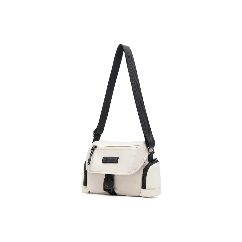 Champion Fabric Crossbody Bag Regular Unisex Khaki/Black-7