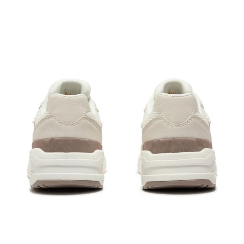 361° Anti Slip Wear Resistant Low Top Casual Shoes Women's White Gray-3