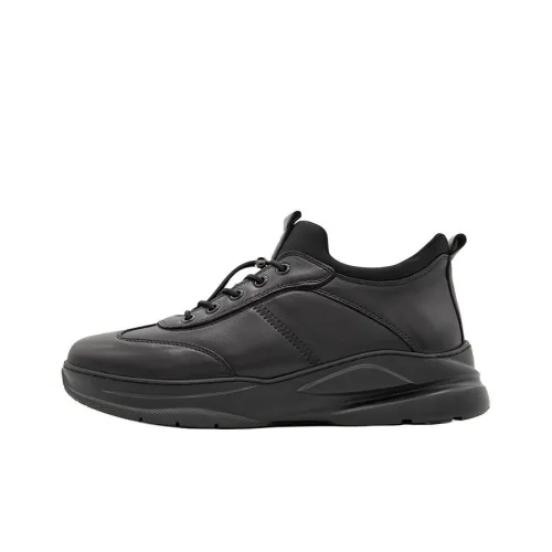 Satchi High Top Casual Shoes Men's Black