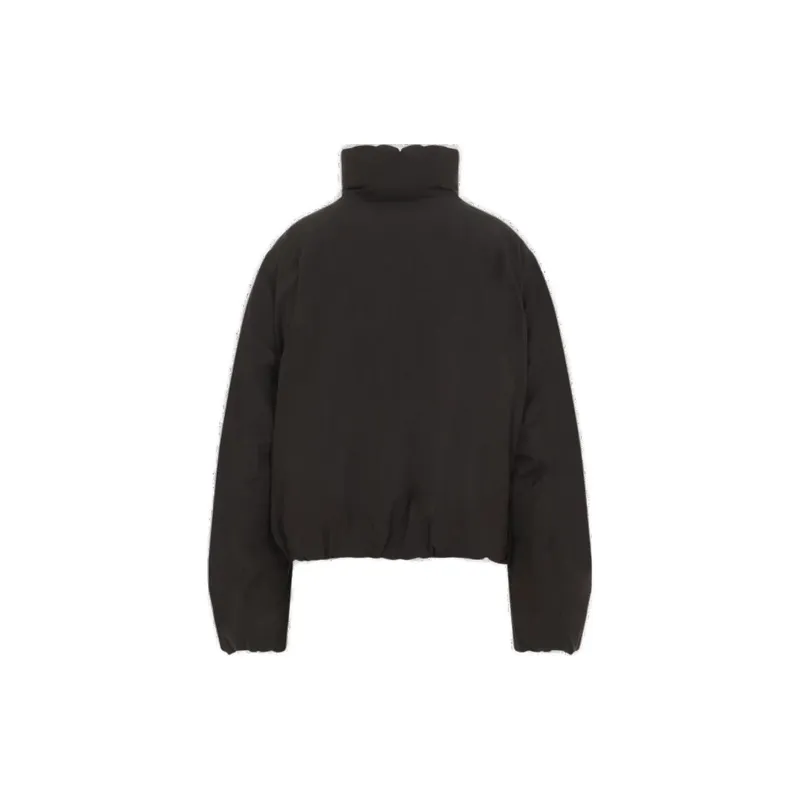 Lemaire Short Puffer Blouson 'Espresso'-1