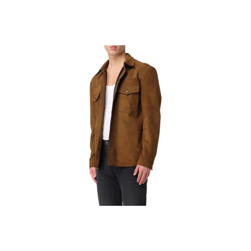 SALVATORE SANTORO Jackets & Coats Men's Brown-2