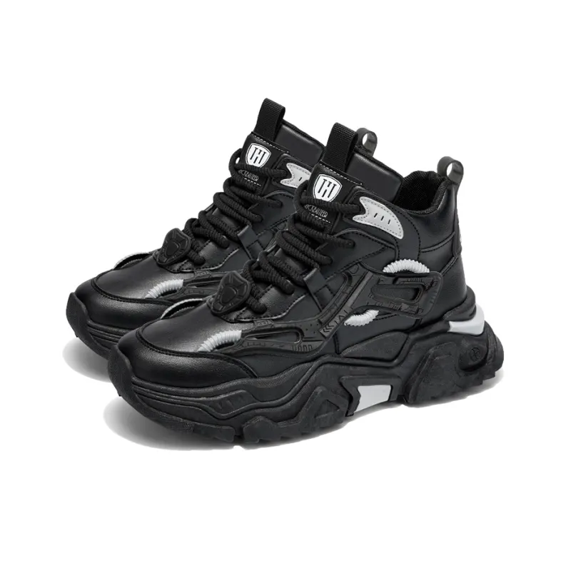 HACKBUTEER Limited Box High Top Chunky Sneakers Men's-3