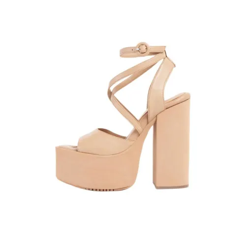 Paloma Barceló Anfisa Strap Sandals 14.5cm Women's Beige