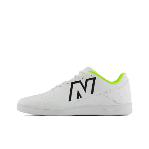 New Balance NB Audazo Slip-Resistant Breathable Soccer Shoes Unisex White