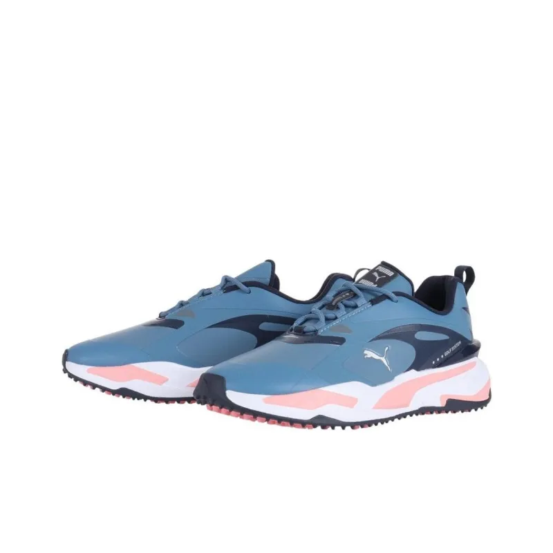 PUMA GS FAST Anti Slip Wear Resistant Low Top Golf Shoes Women's Blue Pink-2