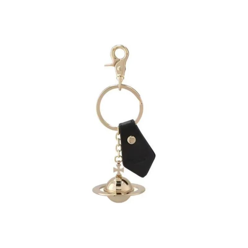 Vivienne Westwood Saffiano 3D Orb Keychains Unisex-2