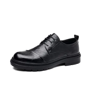 Bull charm Men's Casual Shoes Men Low Top Black/Brown