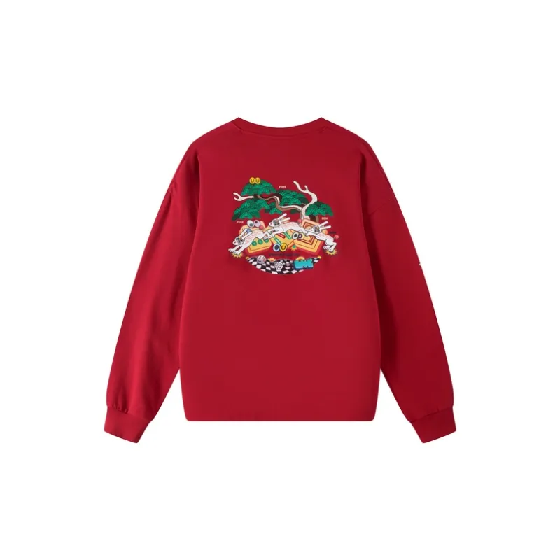 LNG x XIETU T-Shirt Unisex High Rice Red-1