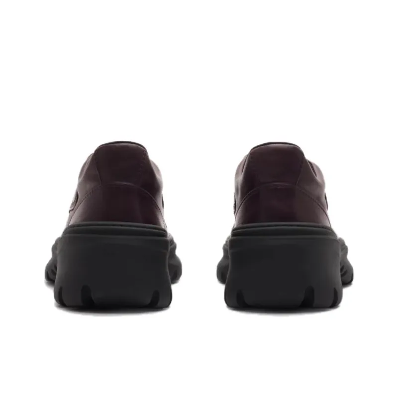 Burberry Scoot Low Top Casual Shoes Men's Red-4