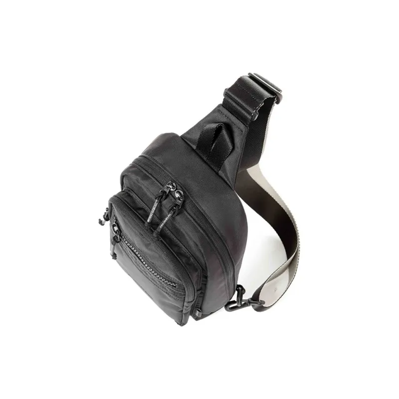 SAMSONITE Polyester Sling Bag, Crossbody Bag Unisex Black-5