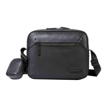 SAMSONITE Nylon And Polyurethane Shoulder Bag Crossbody Bag Men's Black