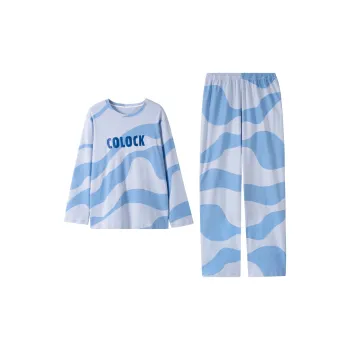 Dream Heart Pajama Set Men's Image Color