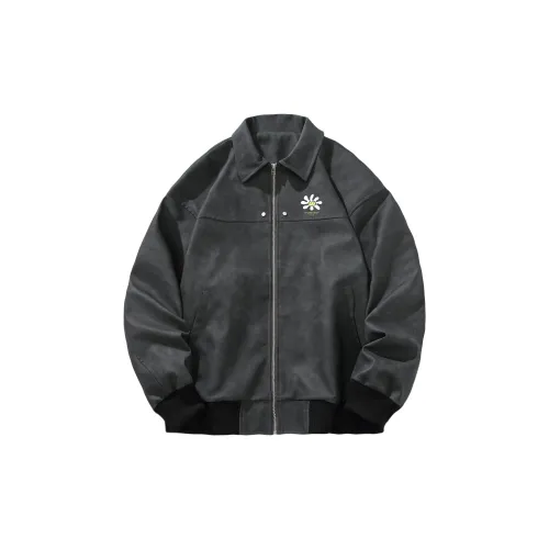 EOOVEN Leather Jackets Unisex