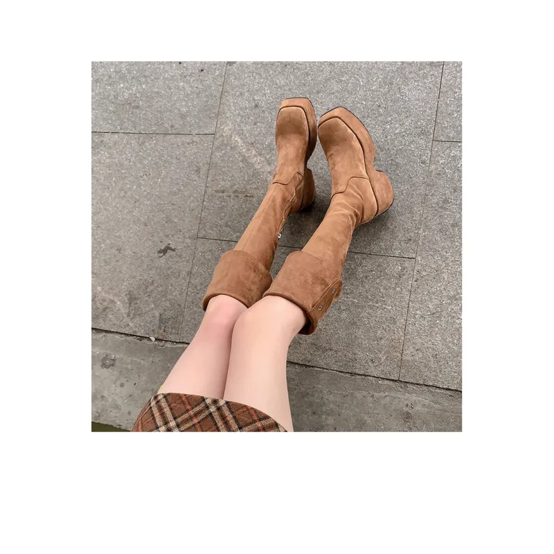 JIUXINGDAO Over the knee Boots 8.5cm Women's-19