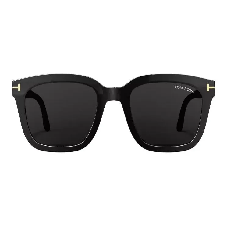 TOM FORD Plate And Metal Square Sunglasses Unisex Multicolor-1