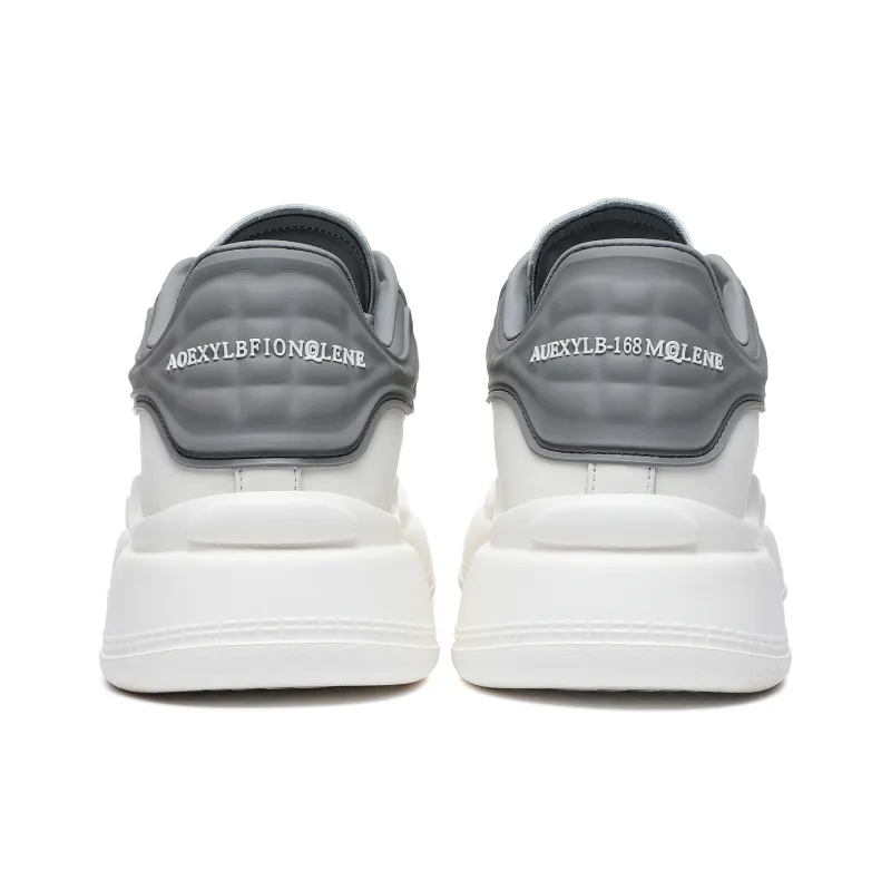 CEDAR HAN Small White Shoes Cushioning Wear Resistant Low Top Skateboard Shoes Unisex-11