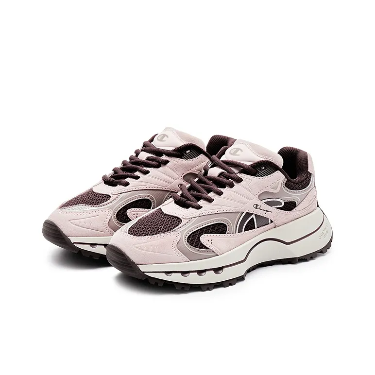 Champion Low-Top Running Shoes Women's Dark Red-2