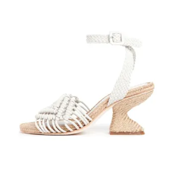Paloma Barceló Minerva Strap Sandals 7.5cm Women's White