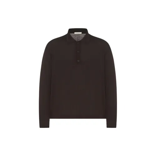 THE ROW Polo Shirts Men Black