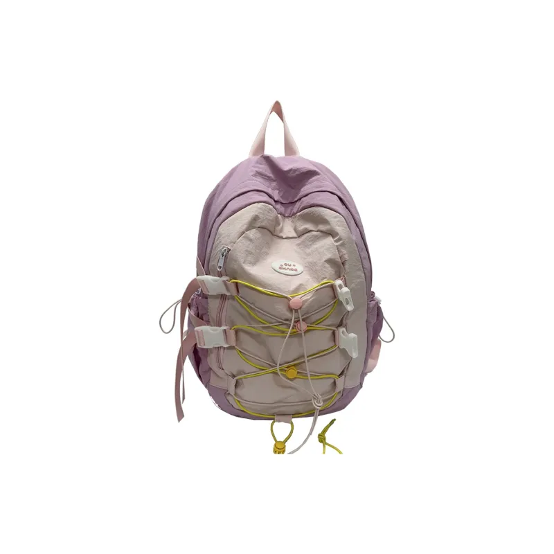 KAMLUI Nylon Fabric Backpacks Backpack Regular Unisex Multicolor-19