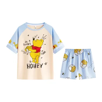 Gongdie x Disney Pajama Set Women's Apricot