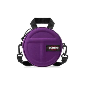 EASTPAK Telfar Collaboration Polyester Small Round Bag, Shoulder Bag, Crossbody Bag, Handbag Regular Unisex Purple