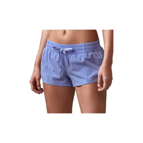 Lululemon Hotty Hot Series Sports Shorts Women's Blue Purple