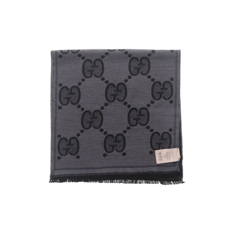 GUCCI Gg Jacquard Scarf-3