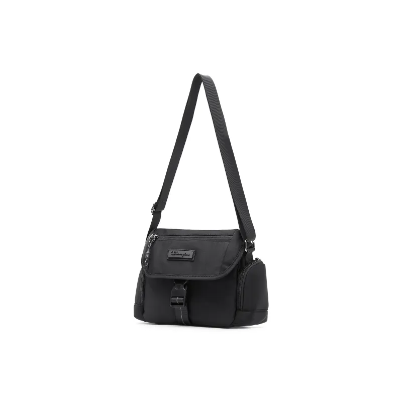 Champion Fabric Crossbody Bag Regular Unisex Khaki/Black-1
