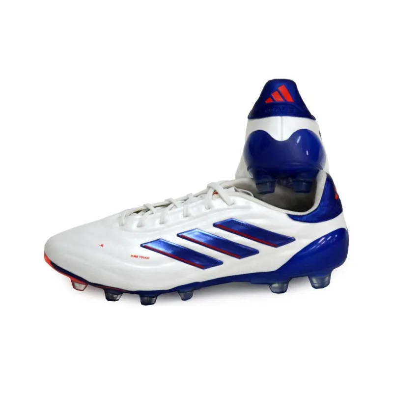 Adidas COPA PURE 2 Anti Slip Wear Resistant Soccer Shoes Men's White-2