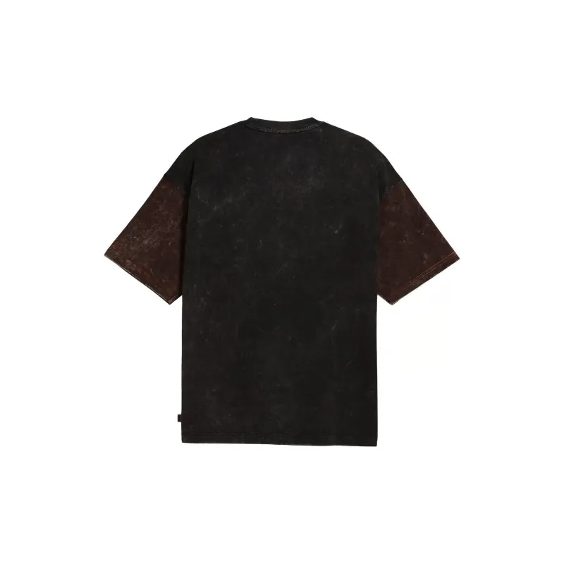PUMA x P.A.M. Collaboration CONTRAST TEE T Shirt Unisex Black-1