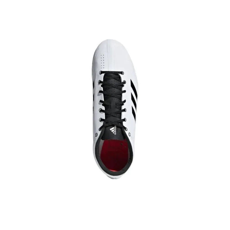 Adidas Adizero Prime Anti Slip Wear Resistant Low Top Running Shoes Men's White-3