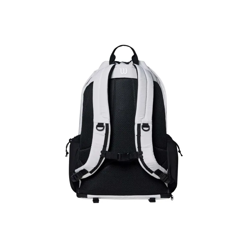 Wilson Nylon Backpack Unisex Light Gray-4