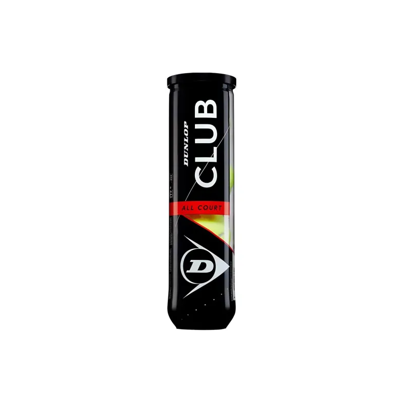 DUNLOP Club All Court Tennis Balls Training Ball Court Yellow-1