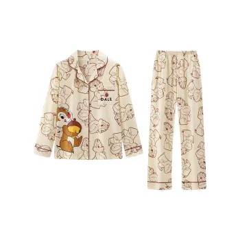 Gongdie x Disney Pajama Set Women's Apricot
