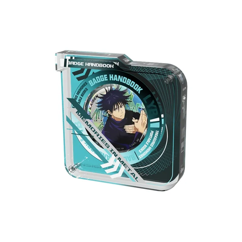 LIGHT YOUR BRICKS Lu Yi Bai Jujutsu Kaisen Badge Brick Model Accessories-3