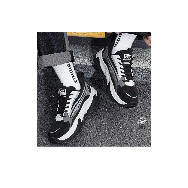 CEDAR HAN Couple Shoes Cushioning Anti-Slip And Wear-Resistant Low-Top Chunky Sneakers Unisex-15