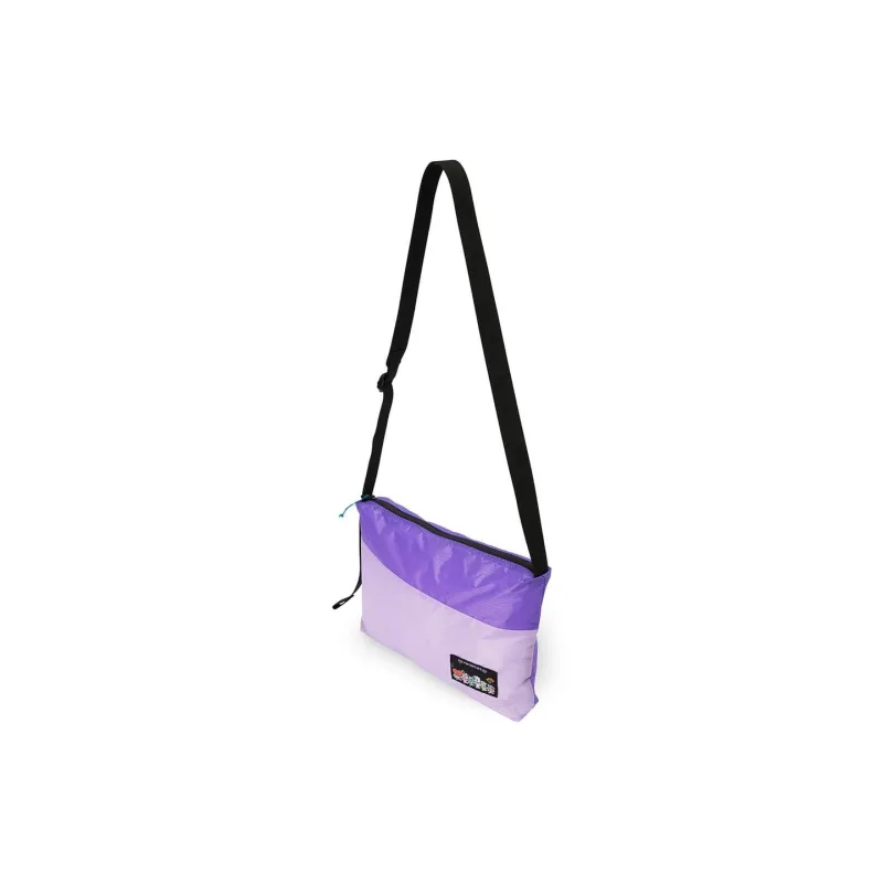 LINE FRIENDS BT21 Nylon Shoulder Bag, Crossbody Bag Women's Purple-2