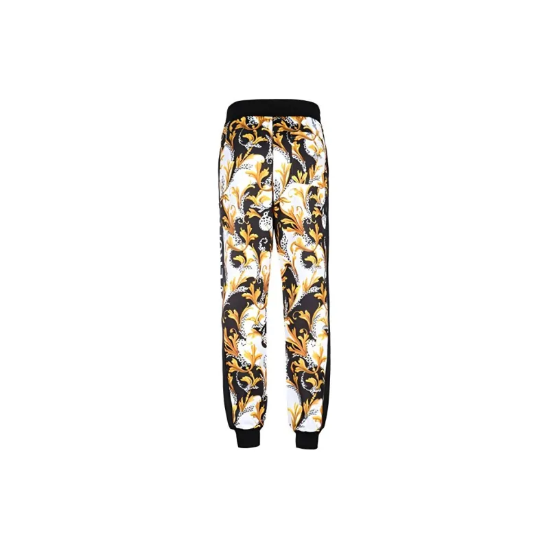 VERSACE Knitted Sweatpants Men's Multicolor-1