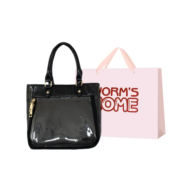 Worm's Home Artificial Leather Handbag Regular Women's Multicolor-5